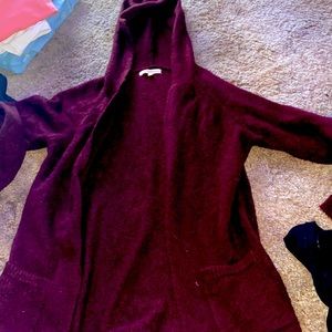 very cute and fluffy cardigan